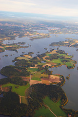 Image showing land of lakes