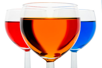 Image showing wineglasses