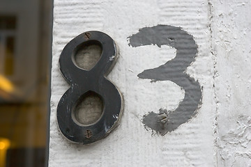 Image showing number