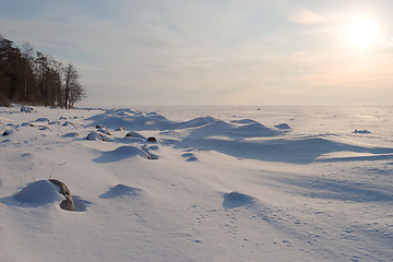 Image showing winter sea