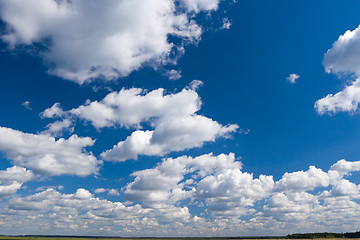 Image showing sunny cloudscape