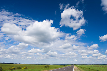 Image showing road and sky