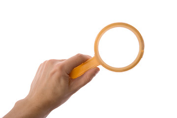 Image showing magnifying glass