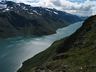 Image showing river among mountains