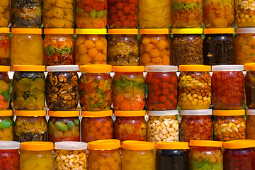 Image showing canned fruits