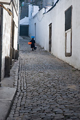 Image showing Portuguese street seller