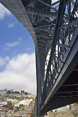 Image showing metal bridge