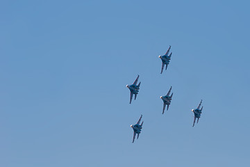 Image showing formation flight