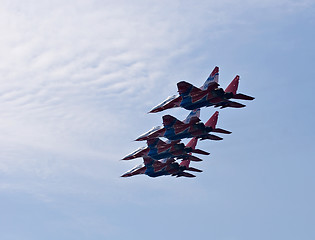 Image showing formation flight