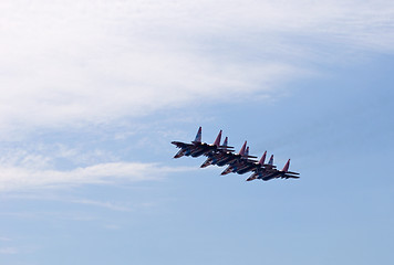 Image showing formation flight