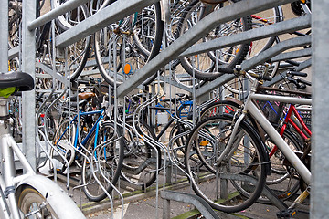 Image showing parking for bicycles