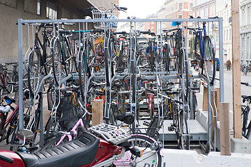 Image showing bicycles in Copenhagen