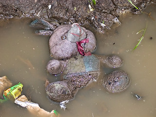 Image showing abandoned toy