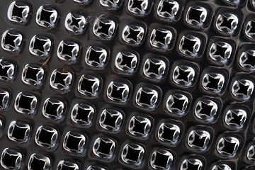 Image showing grater texture close-up