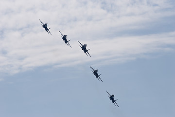 Image showing formation flight