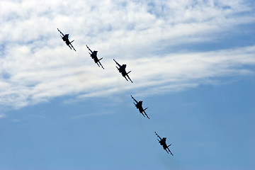 Image showing formation flight