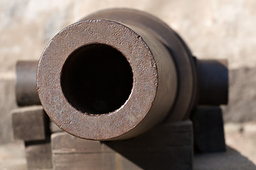 Image showing old cannon