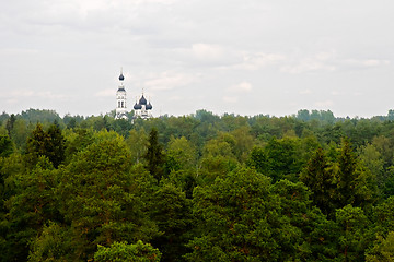 Image showing church in forest