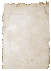 Image showing stained paper