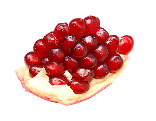 Image showing piece of pomegranate