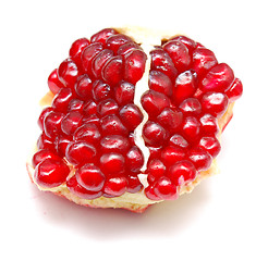 Image showing piece of pomegranate