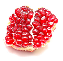 Image showing piece of pomegranate