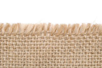 Image showing sackcloth material