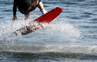 Image showing Wakeboarding - Jump
