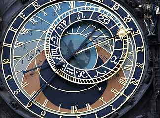 Image showing astronomical clock in prague