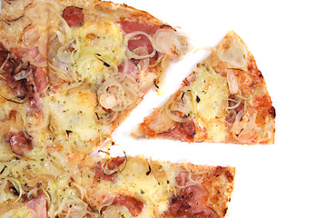 Image showing pizza background