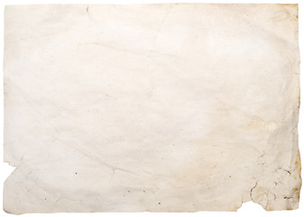 Image showing old wrinkled paper