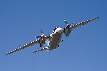 Image showing Russian plane in air