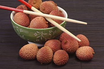 Image showing Litchis