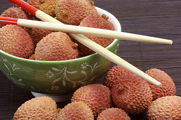 Image showing Litchis