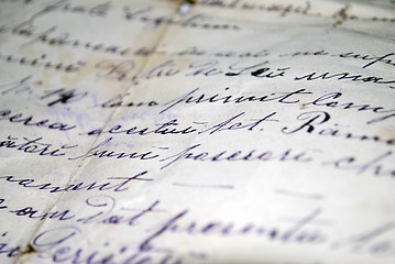 Image showing Hand Written Text