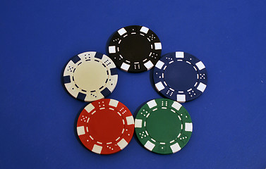 Image showing Casino Chips