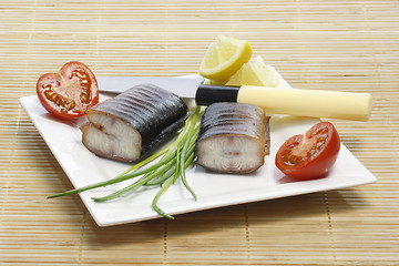 Image showing Eel Appetizer