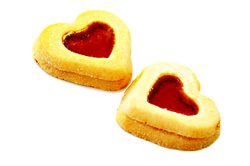 Image showing heart  cookies