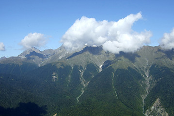 Image showing olimpic mountains
