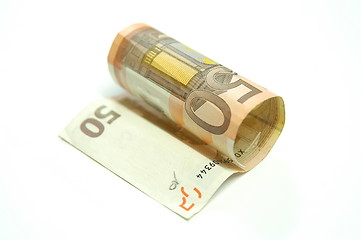 Image showing 50 euros (Isolated)