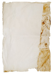 Image showing old dirty paper