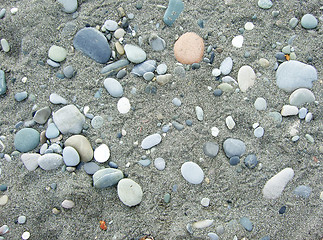 Image showing pebbles background