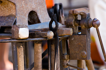 Image showing blacksmith's tools