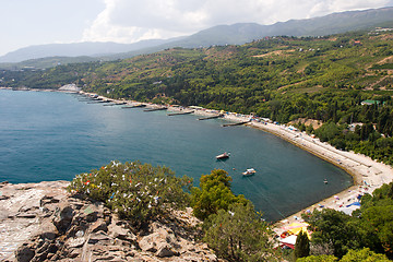 Image showing Coast of Black sea