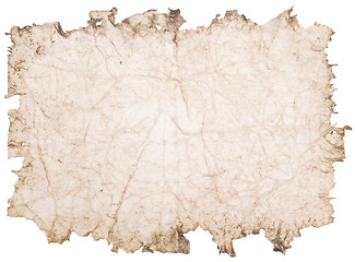 Image showing stained paper