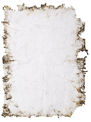 Image showing stained paper