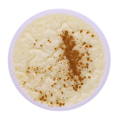 Image showing Greek traditional rice milk pudding