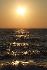 Image showing sunset