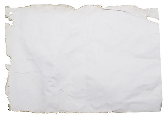 Image showing old wrinkled paper