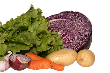 Image showing vegetable still life